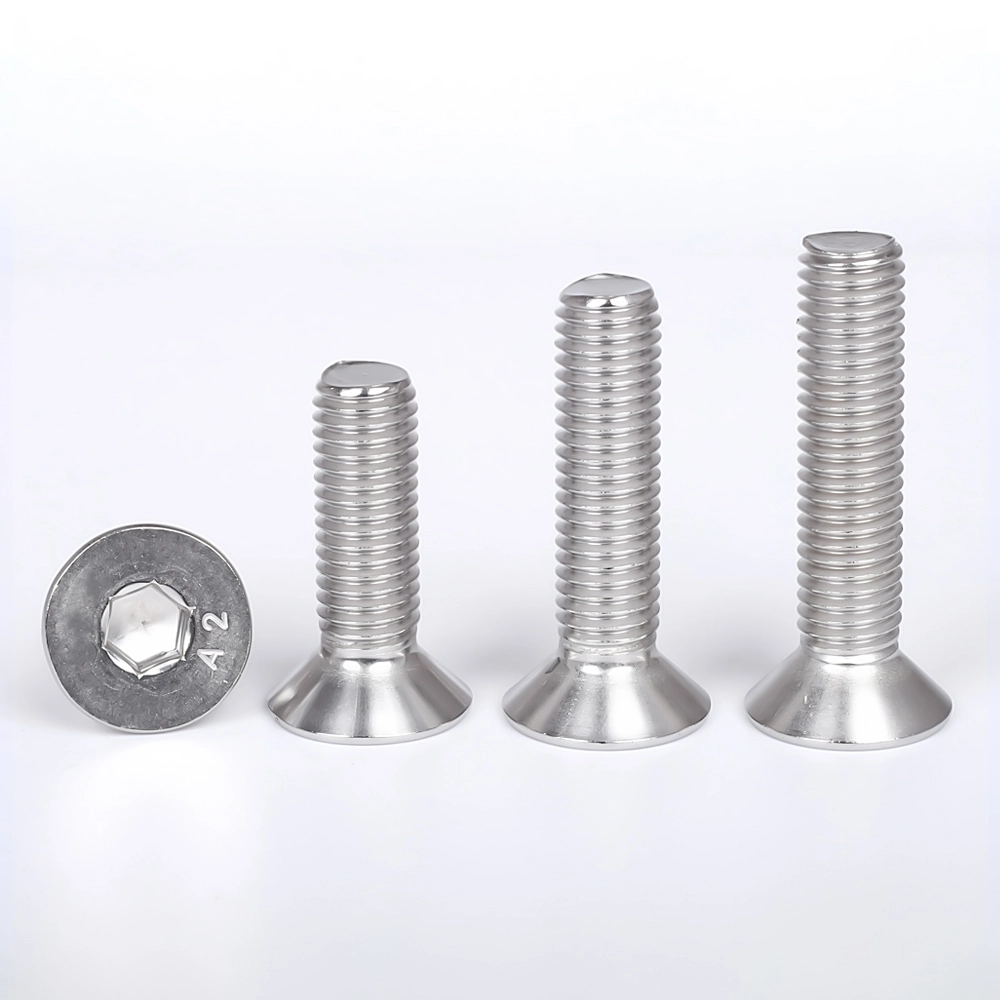 Vít ổ cắm lục giác chìm DIN 7991 bằng thép không gỉ