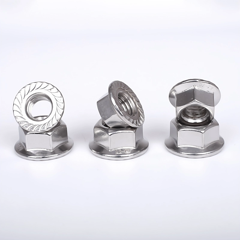 Đai ốc mặt bích bằng thép không gỉ DIN 6923